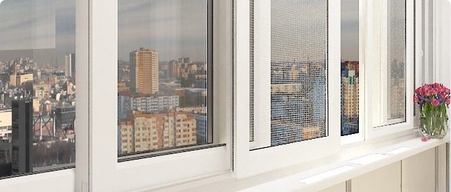 Полутёплое остекление балконов